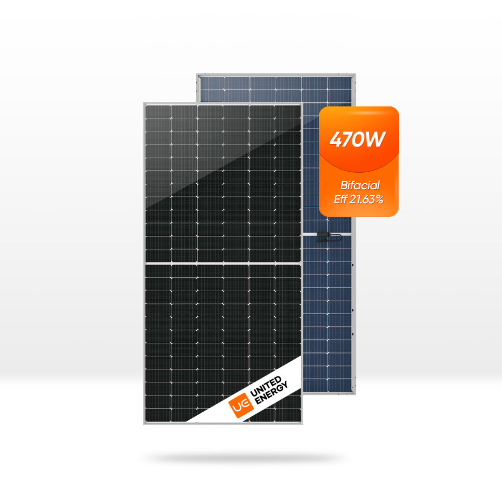Módulo solar bifacial de 450W 460W 470W del panel solar mono Perc con el certificado de la UL del TUV