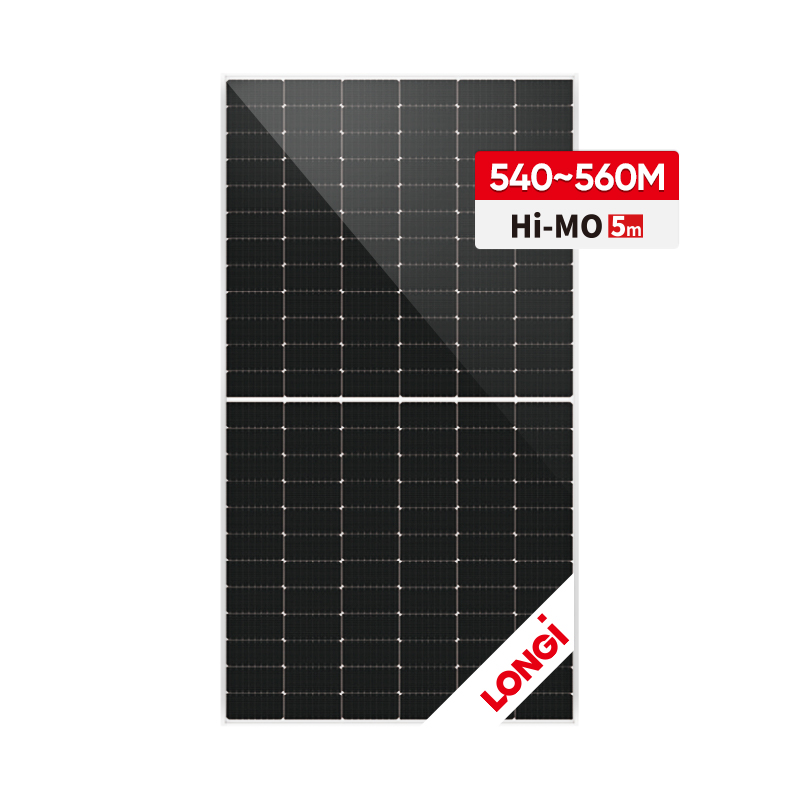 LONGi Mono Módulo solar 550W Panel solar 555W 560W con células solares de 182 mm