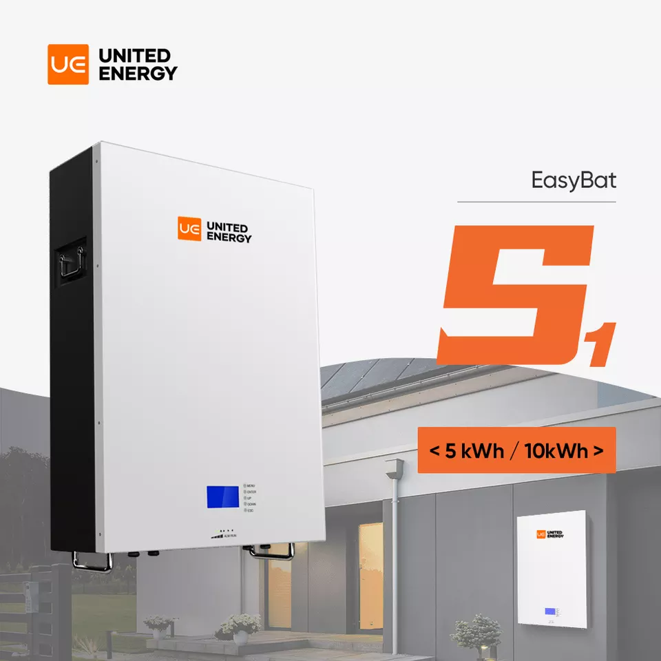United Energy Powerwall Batería de litio 48 voltios 100Ah 200Ah 5Kwh 10Kwh
