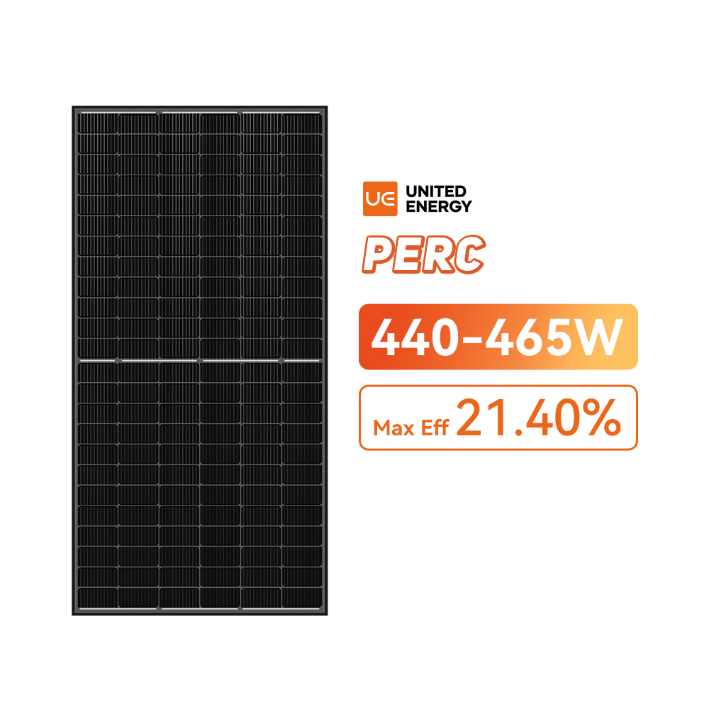 Panel solar monocristalino negro de 450 vatios Precio 440-465W