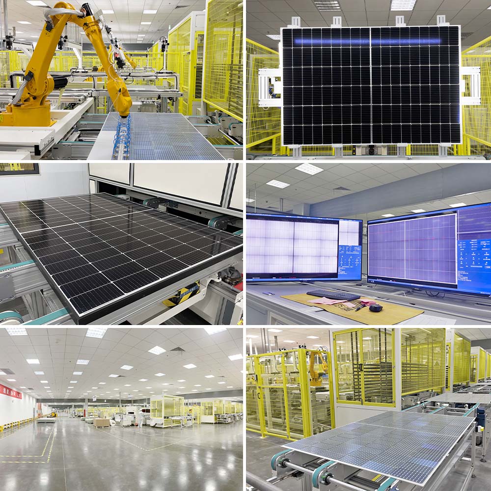 Soluciones solares aisladas para instalaciones industriales